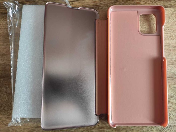 Etui coque miroir Samsung Galaxy A81 / M60S / NOTE 10 Lite