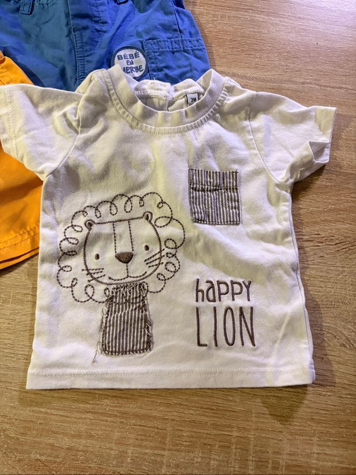 Lot 5 vêtements bébé garçon 3 mois - photo numéro 3