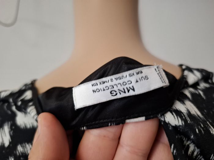 Robe vestido dress mango taille 34 en très bon état - photo numéro 4