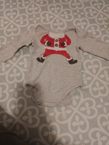 Body pour faire le père Noël 12 mois