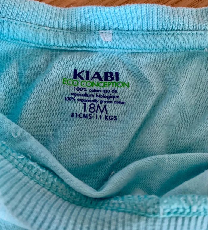T-shirt manches courtes Kiabi 18 mois garçon - photo numéro 4