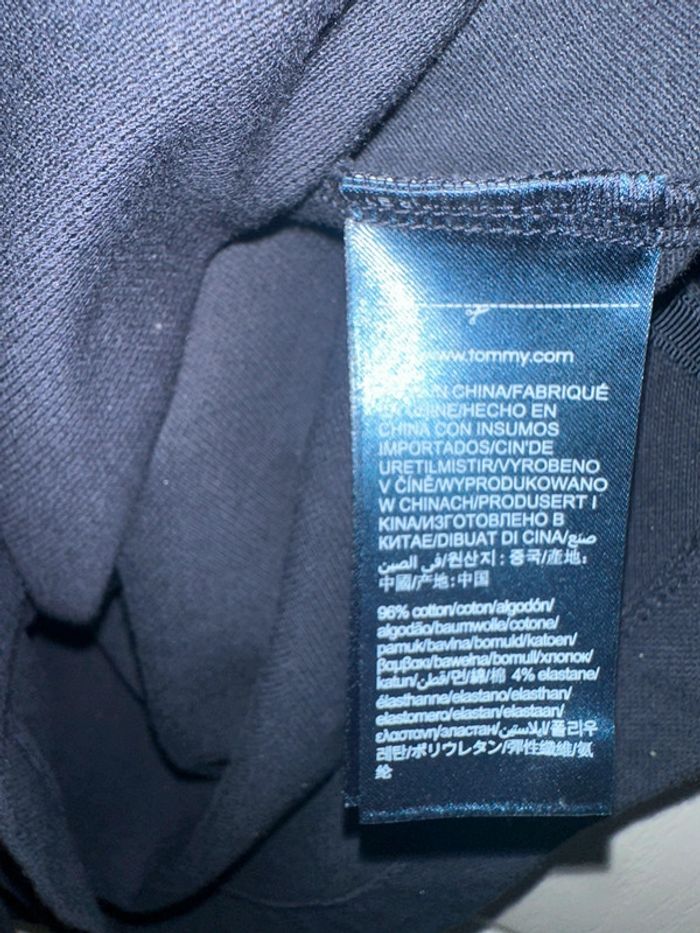 Robe polo slim fit bleu marine Tommy Hilfiger - photo numéro 5