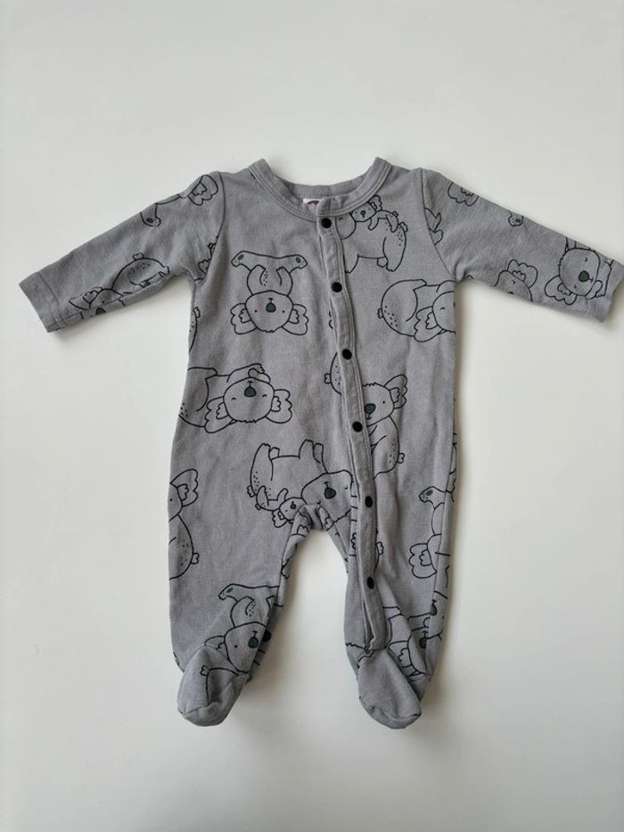 Pyjama gris koala 3 mois