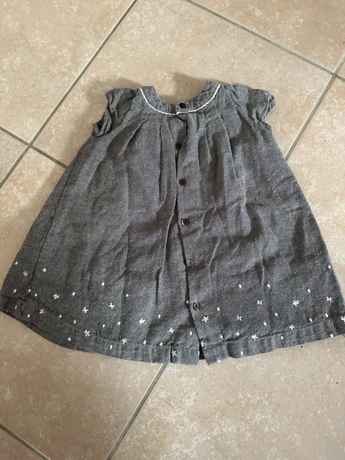 Jolie robe doublée Sergent Major 12 mois - photo numéro 2