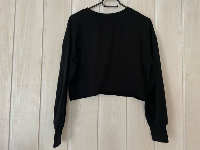 Sweat crop noir - Shein - XS - photo numéro 2