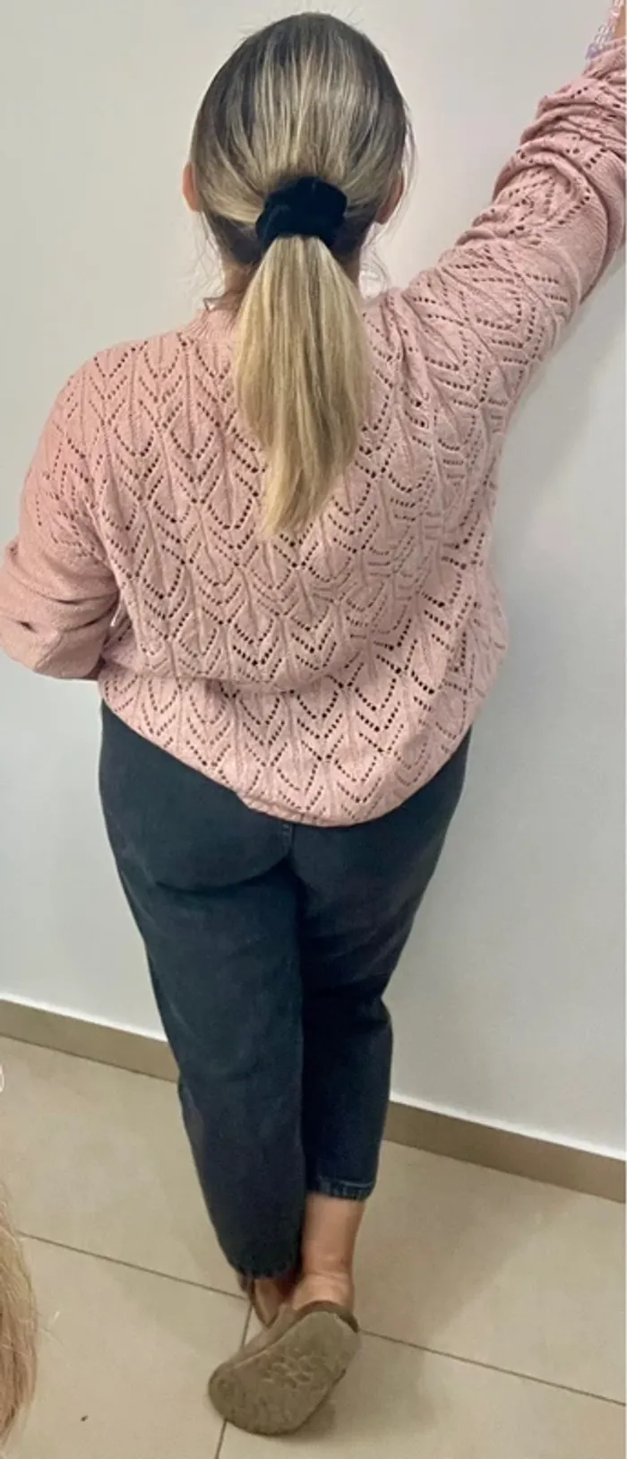 Pull Maille Ajourée  157 - photo numéro 6