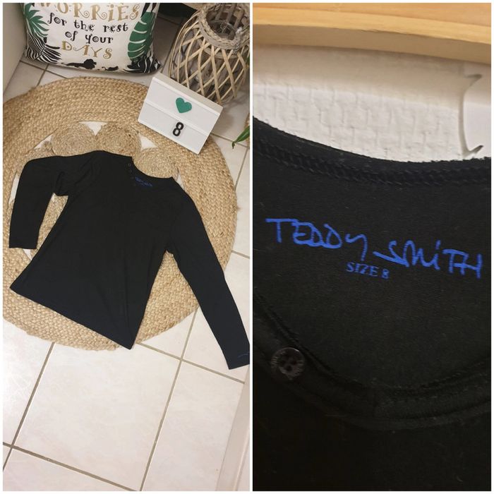 Sweatshirt teddy smith 8 ans