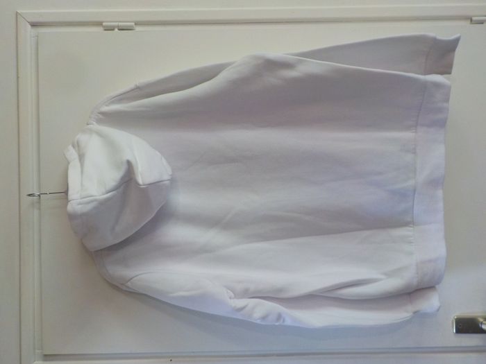 SWEAT MANGA BLANC AVEC CAPUCHE TAILLE L - photo numéro 5