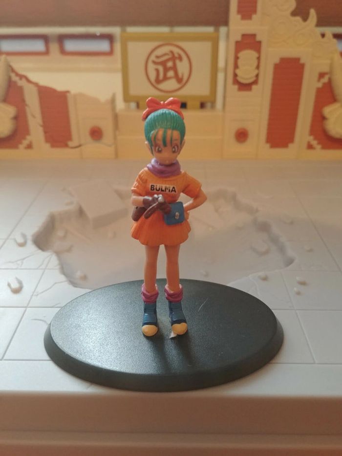 Figurine Bulma Dragon Ball Legend of Manga Hachette figure rare Brief Bloomers