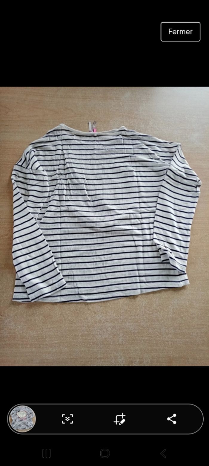 Tee-shirt orchestra blanc - photo numéro 3