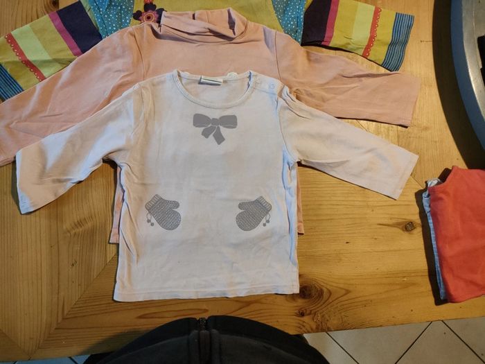 Lot 6 t shorts manches longue 18 mois - photo numéro 4