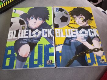 Livre manga Bluelock tome 1 et tome 2