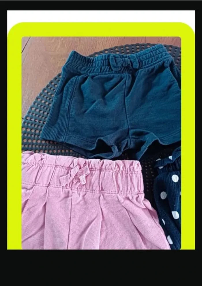 Lot 3 short et bloomer 3 mois - photo numéro 3