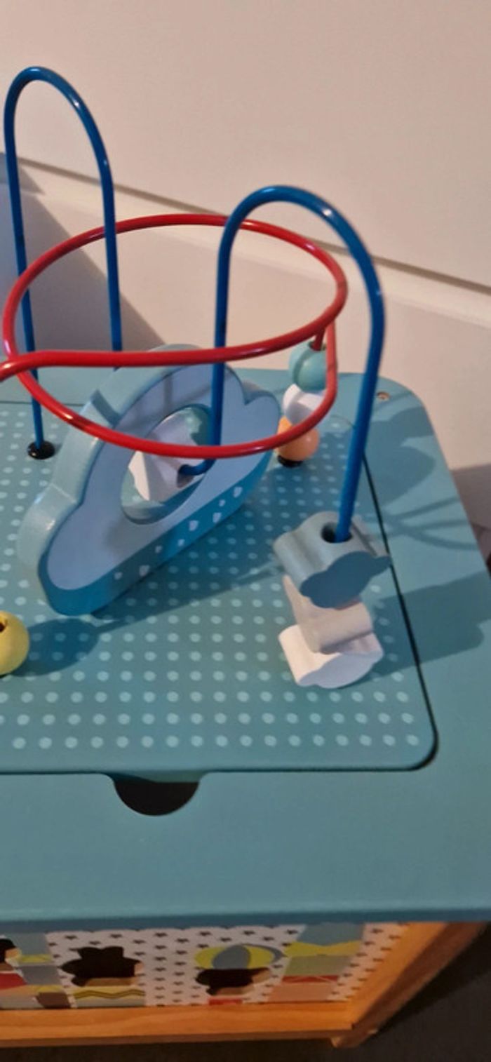 Cube en bois multi activité - photo numéro 5