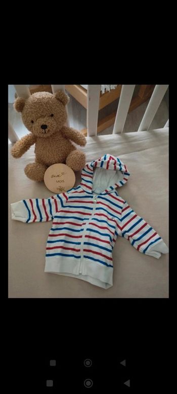 Veste petit bateau 6 mois