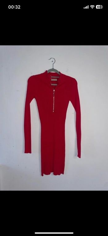 Robe pull rouge