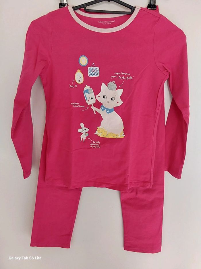 Pyjama sergent major fille 7/8 ans