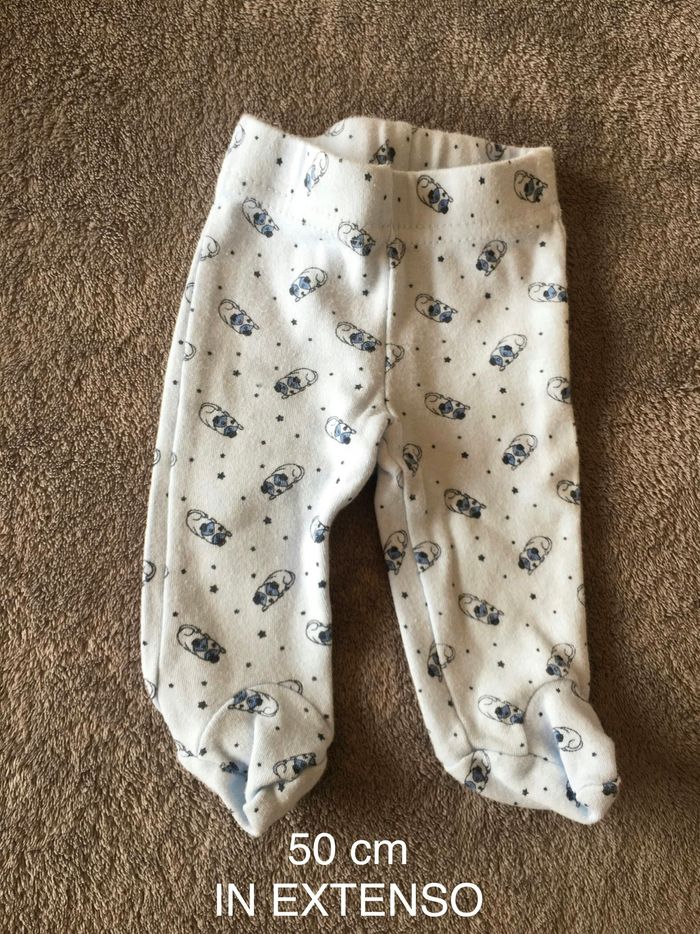 Lot de 2 pantalons à pieds