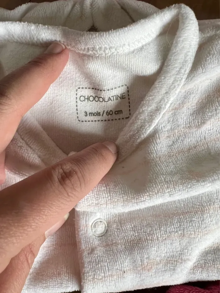 Lot de 5 pyjama velours - photo numéro 2
