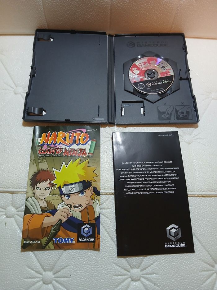 Naruto Clash of Ninja Nintendo GameCube complet PAL VF - photo numéro 3