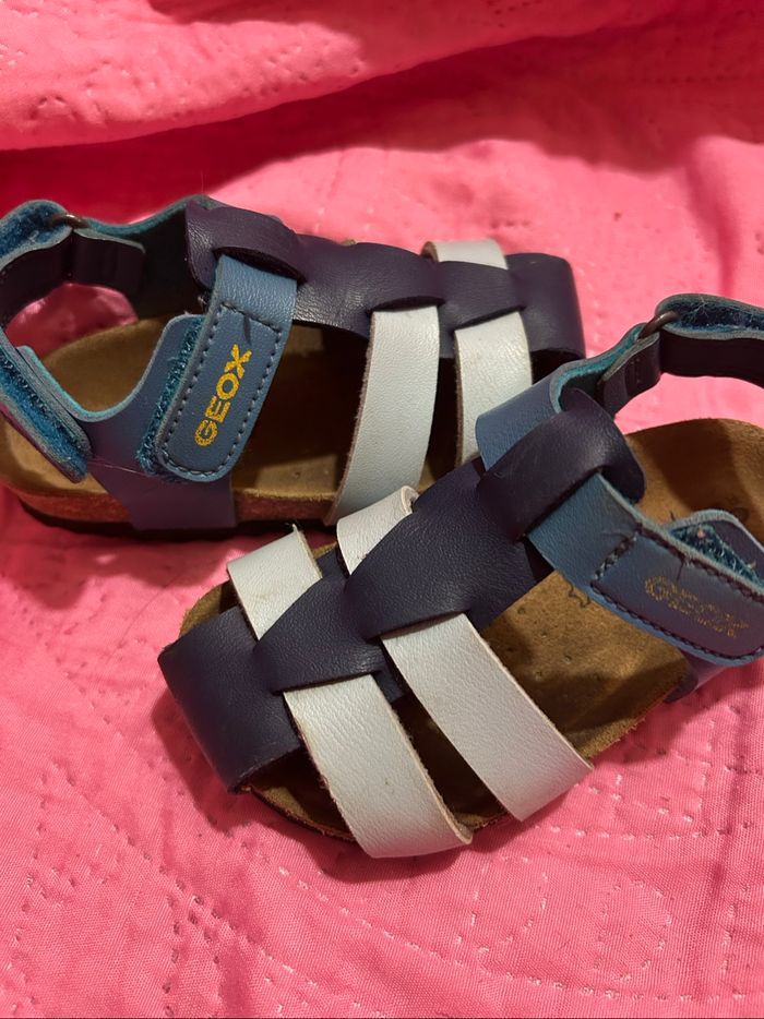 Sandales geox bleues - photo numéro 5
