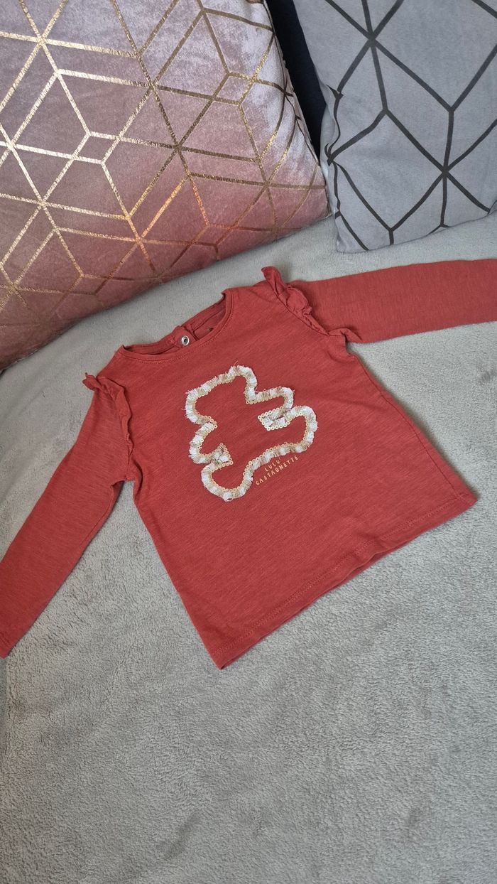 Tee-shirt lulu castagnettes 18 mois