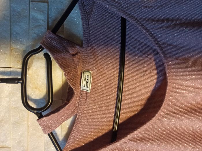 Haut Femme Rose PAilleté Pimkie Taille S - photo numéro 4