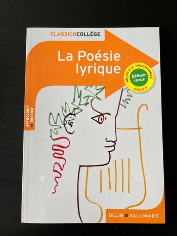 La poésie lyrique