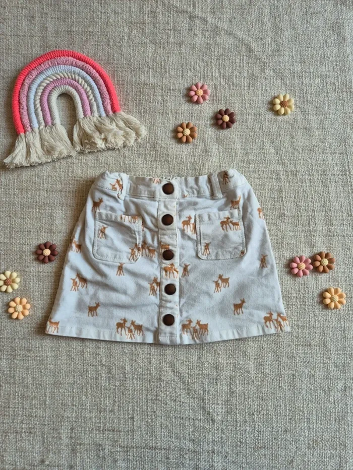 Jupe velours Kiabi 3 ans - photo numéro 2