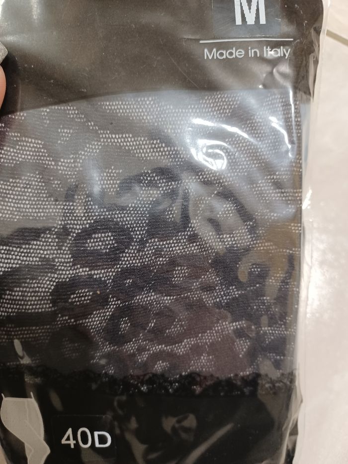 Collant fantaisie noir léopard - photo numéro 3