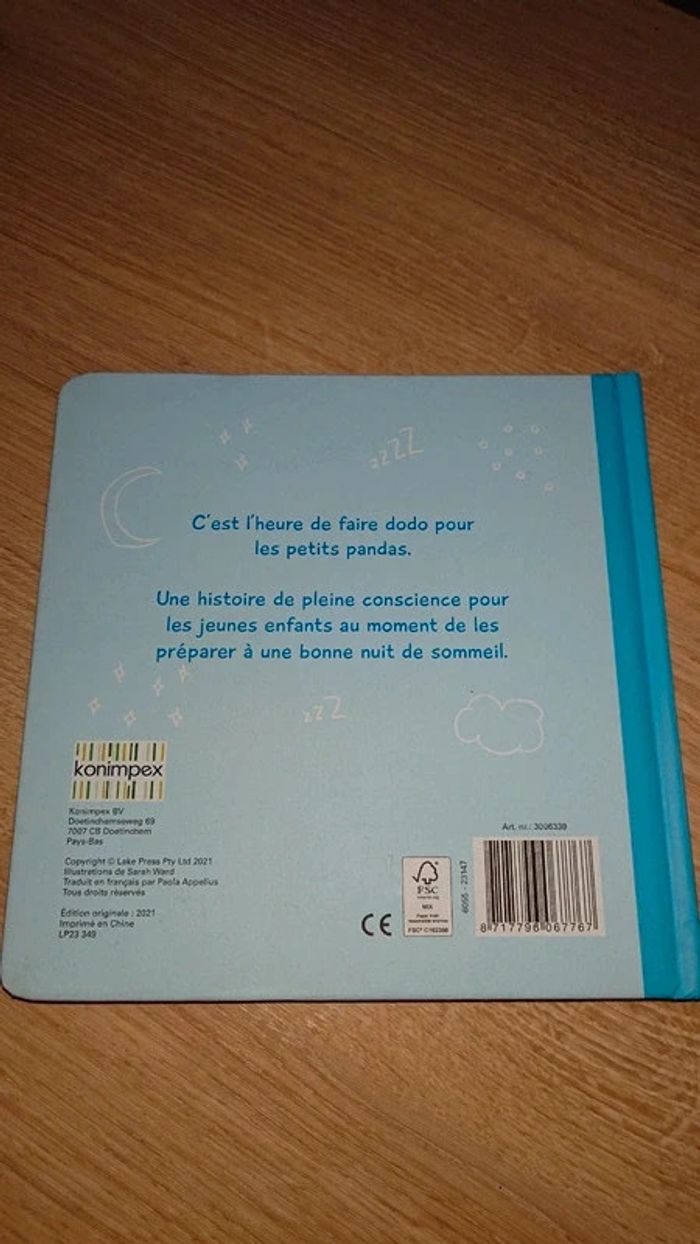 Livre enfant "dormir" - photo numéro 2