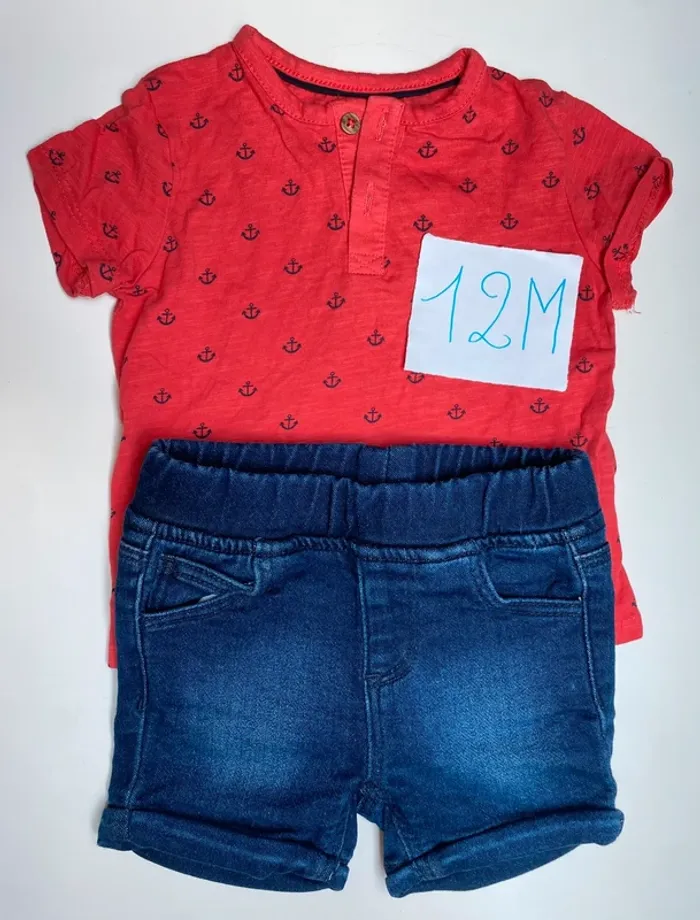 T-shirt et short