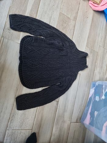 Pull chaud hiver col roulé