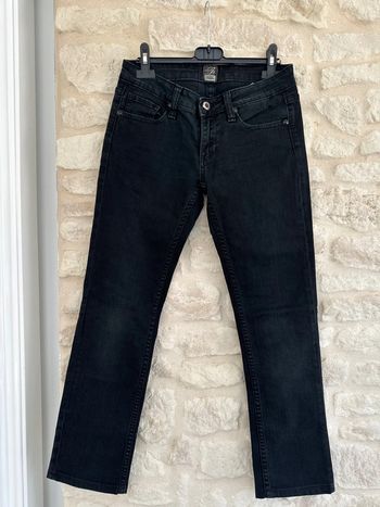 Jean droit noir Fracomina Taille 36 - 13 €