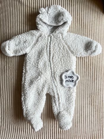 Combinaison pilote, bébé mixte 0-3 mois