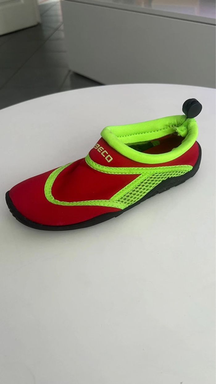 Chaussures aquatiques beco  en parfait état taille 31  avec serrage réglable - photo numéro 10