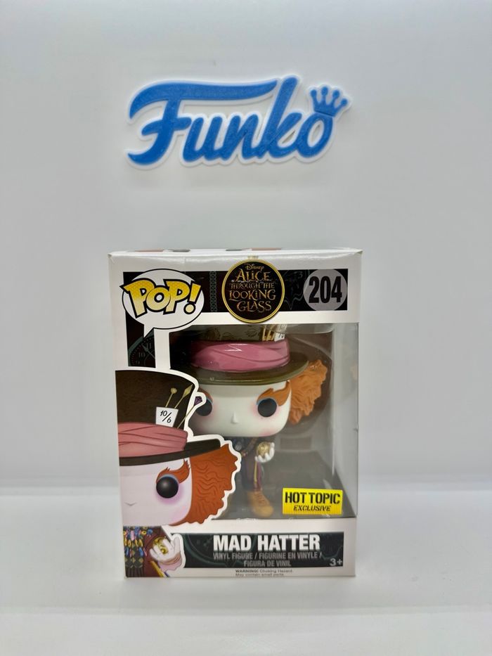 Funko Pop Disney Mad Hatter 204 Hot Topic 🇺🇸 - photo numéro 3