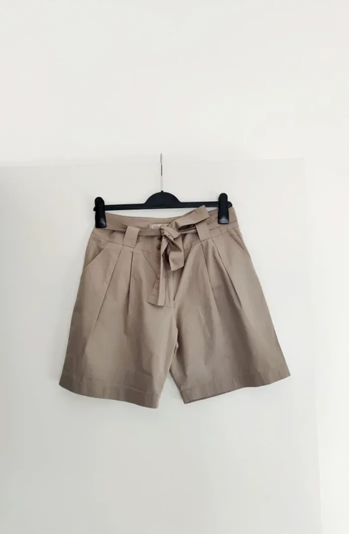 Short Bermuda gris kaki Nice things 36 - photo numéro 6