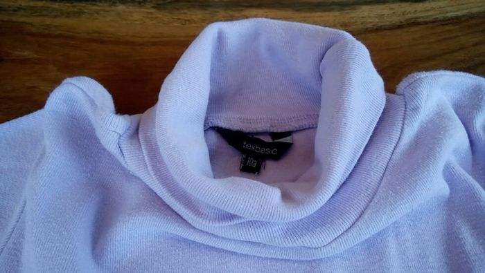Sous pull mauve - photo numéro 3