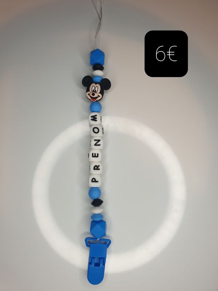 Attache tetine Mickey - photo numéro 2
