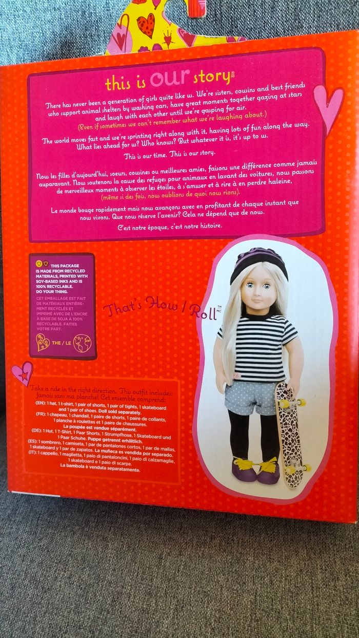 Habits pour poupées our génération - photo numéro 2