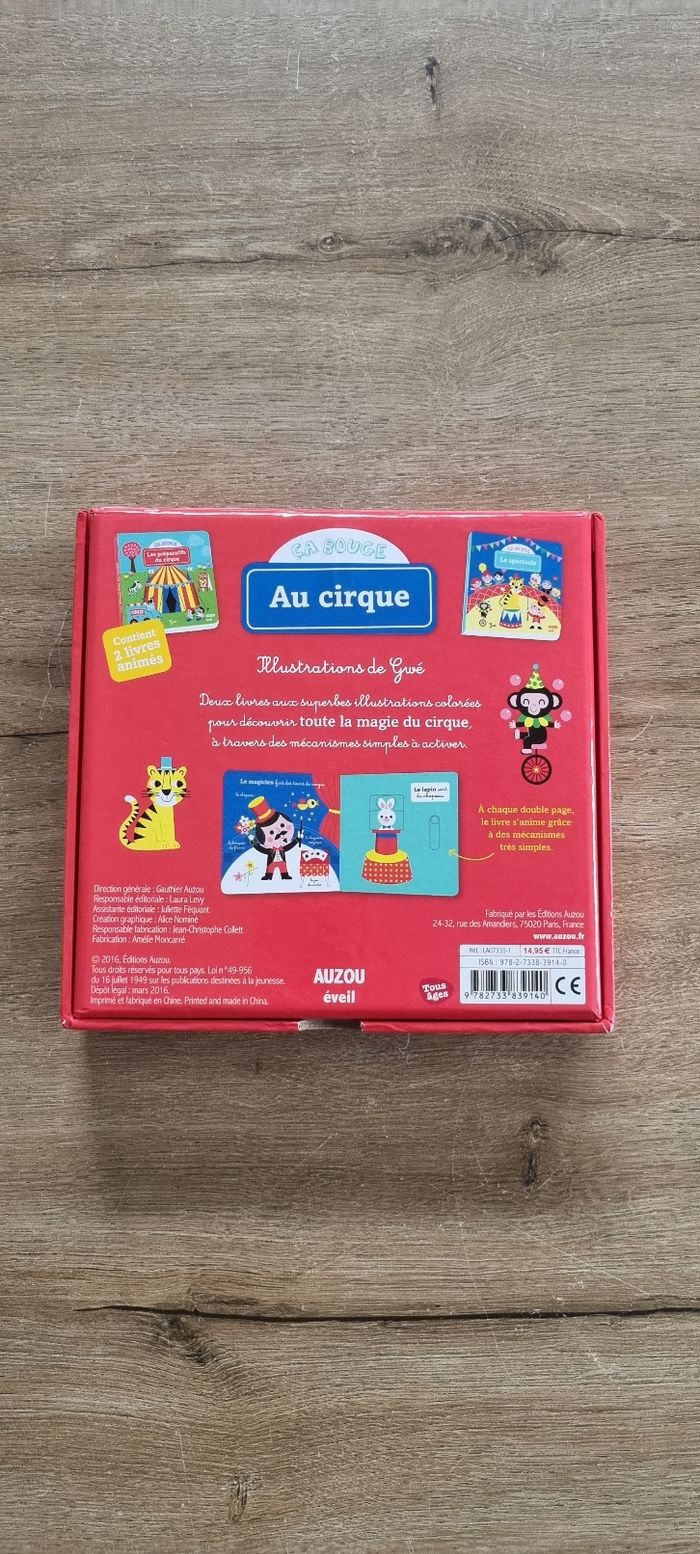 Box livres animés sur le cirque - photo numéro 10