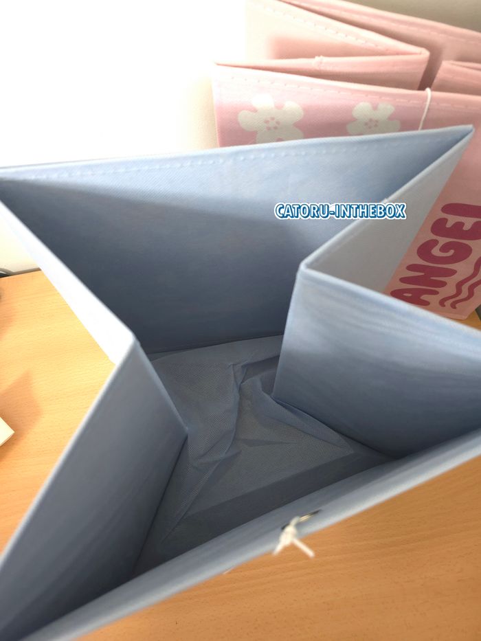 Cube de rangement / Storage cube Disney Stitch & Angel | 30x30 - photo numéro 4