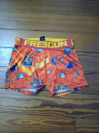 Boxer freegun rouge et multicolore
