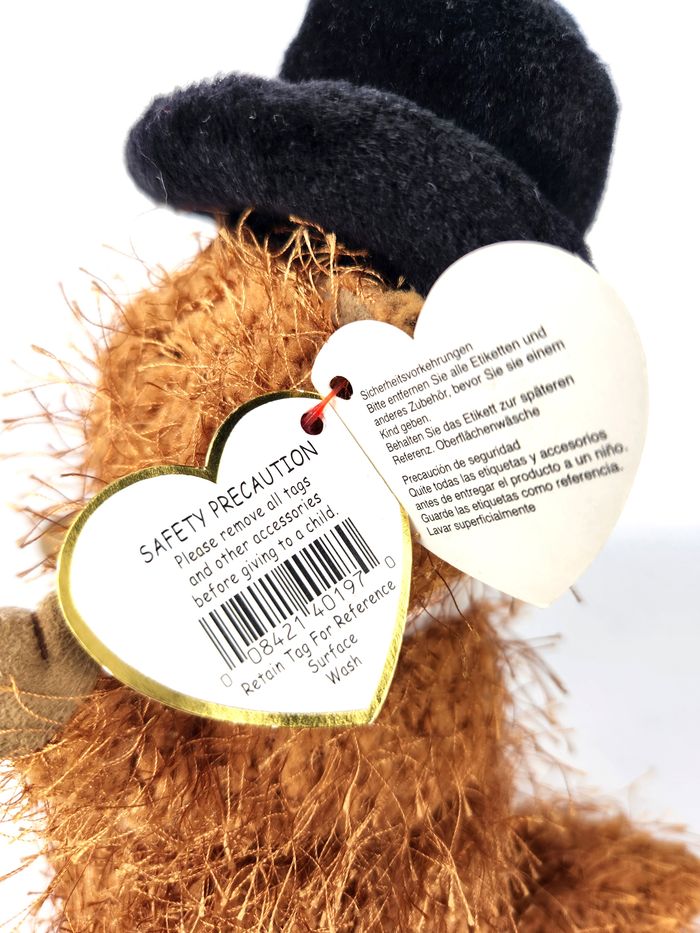 Peluche Ty Beanie Baby - Punxsutawney Phil - 2005 - Collector - photo numéro 6