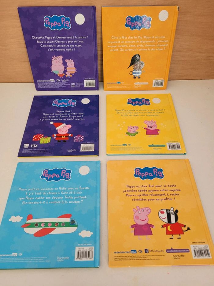 Lot de 6 livres Peppa Pig par Hachette - photo numéro 4
