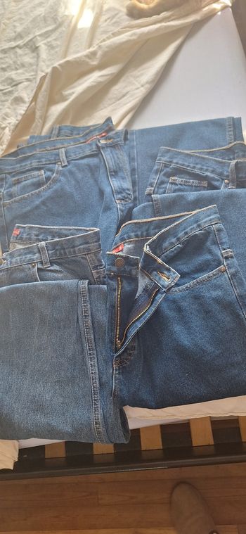 Lot 4 jeans homme Tissaia Basic