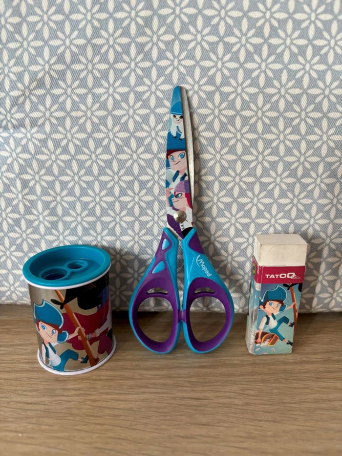 Mini Kit Scolaire "Tatoo Pirate"