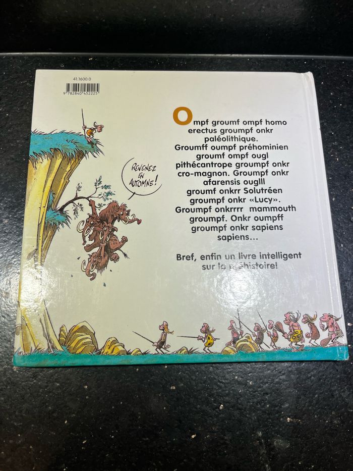Livre BD sur la préhistoire - photo numéro 2