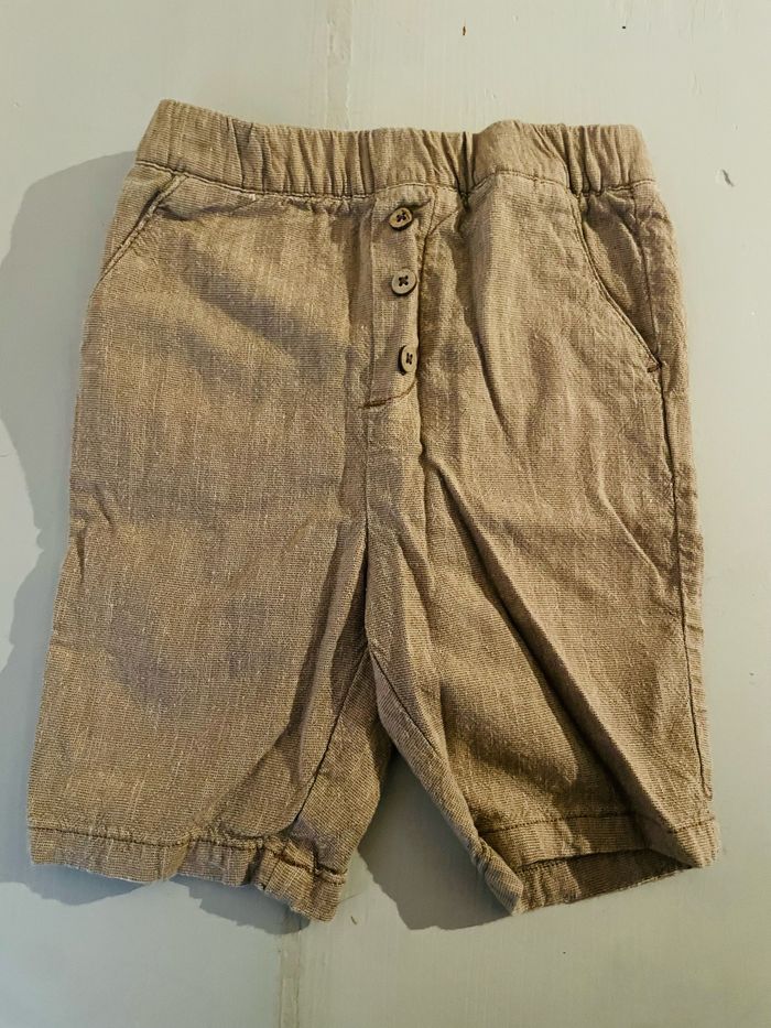 Short chino bébé garçon 18 mois